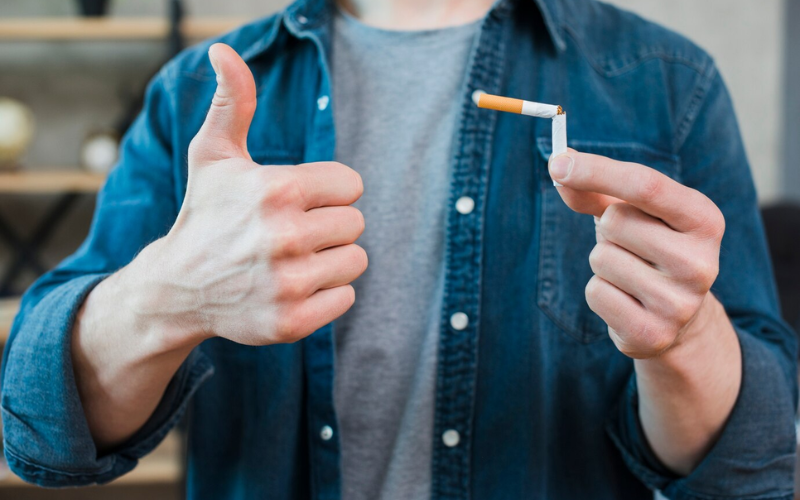 Không tiếp xúc với khói bụi, thuốc lá