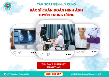 Lịch khám Bác sĩ Chẩn đoán hình ảnh tuyến trung ương