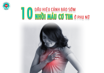10 Dấu hiệu cảnh báo sớm nhồi máu cơ tim ở phụ nữ không nên bỏ qua
